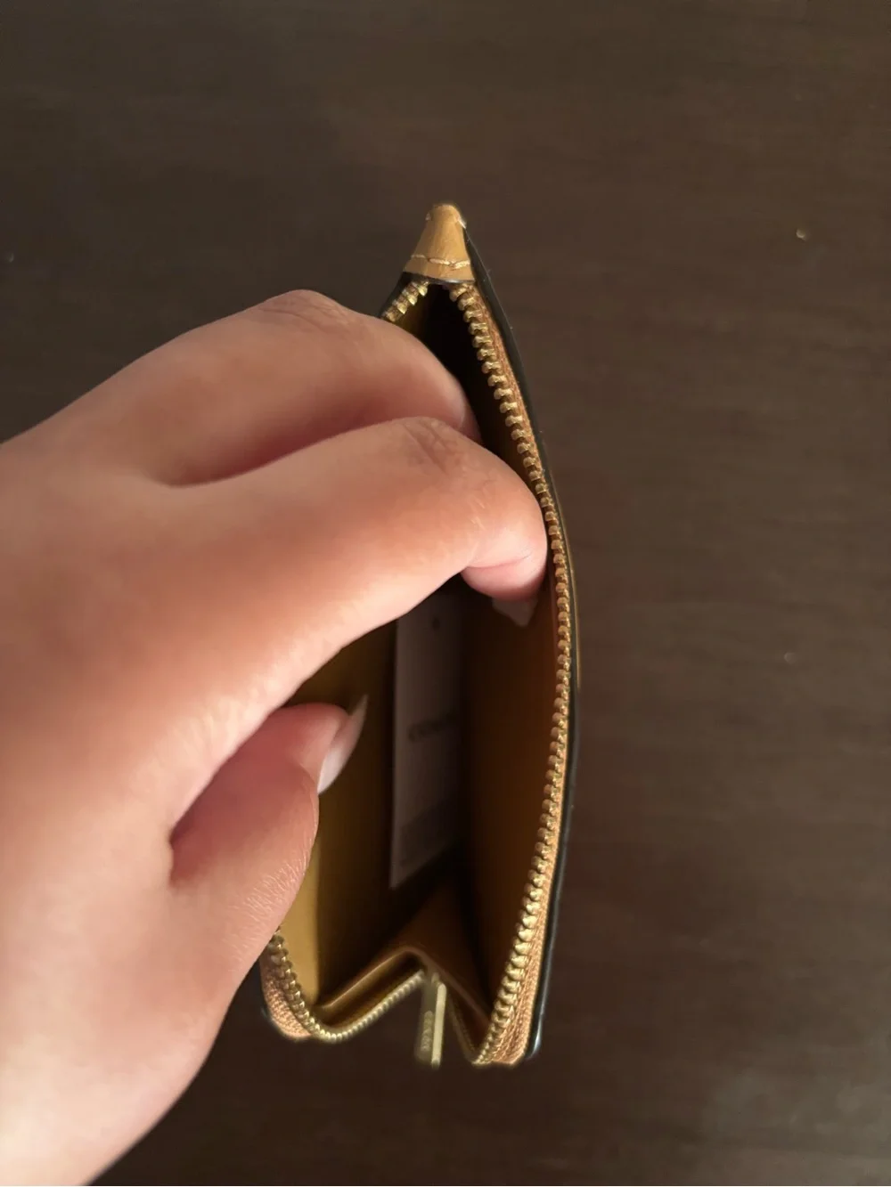 Coach New York Zip Card Case